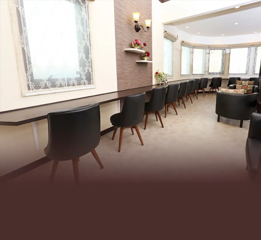 プライバシーに配慮した作りになっています。